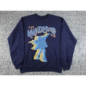Lauren Daigle The‎ Kaleidoscope Tour Navy Blue Graphic Crewneck Sweatshirt Small